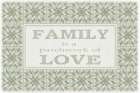 Our Family - Patchwork of Love II Art Print
