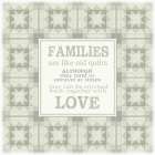 Families - Stitched with Love Art Print