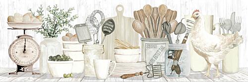 Country Kitchen Charm Art Print