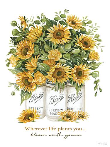 Bloom with Grace Sunflowers Art Print