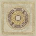 Greek Key Medallion I Art Print