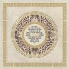 Greek Key Love is Patient Art Print