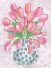 Tulips in Vase Art Print