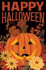 Happy Halloween Jack OLantern Art Print