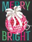 Merry And Bright Disco Ball Art Print