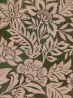 Olive Damask Art Print
