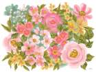 Flowers From Above Art Print