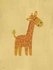Little Giraffe Art Print