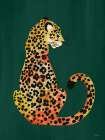 Watchful Wildcat Art Print