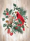 Cardinal Couple Art Print