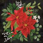 Poinsettia Bouquet Art Print