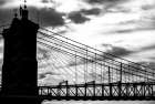 The Crossing at Dusk Art Print