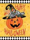 Halloween Fancy Pumpkin Art Print