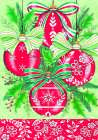 Christmas Ornaments Art Print