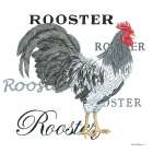 Artisan Farm Rooster II Art Print