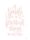 A Smile Art Print