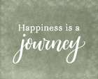 Happiness is a Journey Art Print by Imperfect Dust