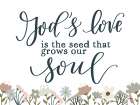 Gods Love Art Print