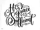 His Grace Art Print by Imperfect Dust