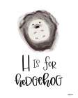 H is for Hedgehog Art Print by Imperfect Dust