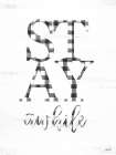 Stay Awhile Art Print by Imperfect Dust