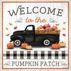Welcome to the Pumpkin Patch Art Print