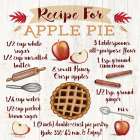 Apple Pie Recipe Art Print