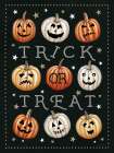 Trick or Treat Jack-O-Lanterns Art Print