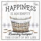 Empty Laundry Hamper Art Print