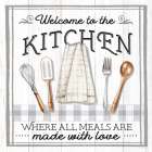 Kitchen Welcome Art Print