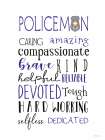 Policeman Art Print