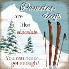 Powder Days Art Print