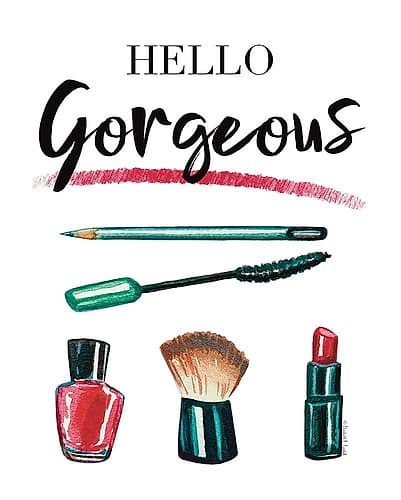 Hello Gorgeous Modern Print