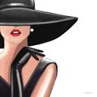 Fashion Lady I Art Print