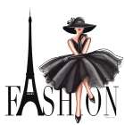 Fashion Lady IV Art Print