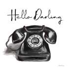 Hello Darling Art Print