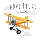 Adventure Awaits Art Print