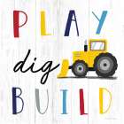 Play, Dig, Build Art Print