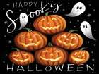 Happy Spooky Halloween Art Print
