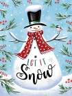 Let It Snow Art Print