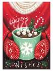 Warm Wishes Cocoa Art Print