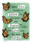 Her Own Wings Art Print