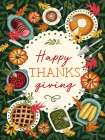 Happy Thanksgiving Table Art Print