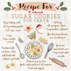Sugar Cookie Recipe Art Print