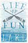 Life is so Fun at the Lake Art Print