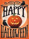 Happy Halloween Jack OLantern Art Print