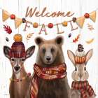 Welcome Fall Friends Art Print