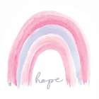 Hope Rainbow Art Print