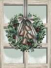 Farmhouse Jingle Bells Art Print