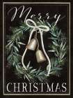 Merry Christmas Bells Art Print